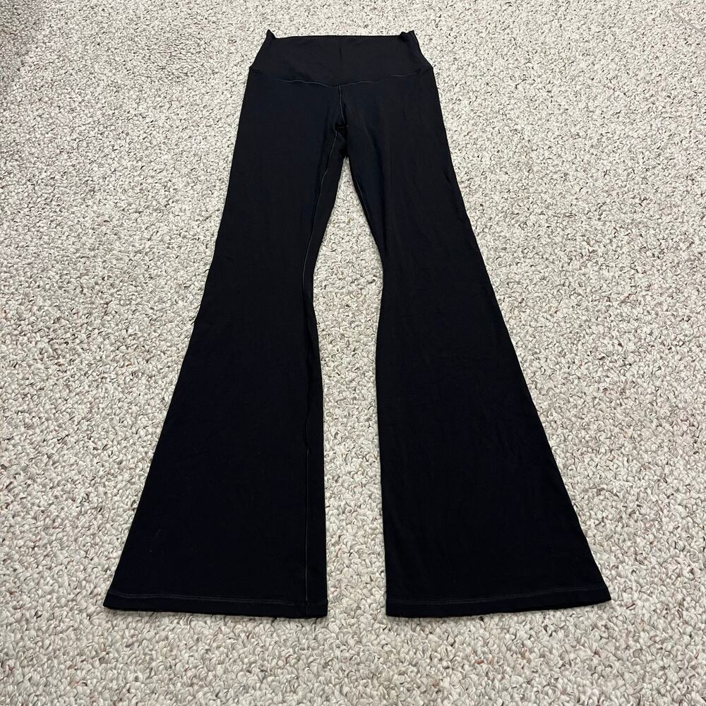 Aerie Offline Real Me Extra Bootcut Leggings Black Sz M Active Casual Lounge